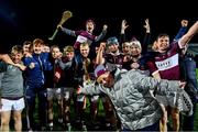 5 January 2020; Borris-Ileigh players and supporters celebrate after the AIB GAA Hurling All-Ireland Senior Club Championship semi-final between St Thomas' and Borris-Ileigh at LIT Gaelic Grounds in Limerick. Photo by Piaras Ó Mídheach/Sportsfile
