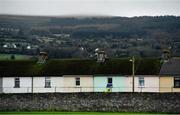 5 January 2020; A Tipperary flag flies from the window of a house prior to the 2020 McGrath Cup Group B match between Tipperary and Kerry at Clonmel Sportsfield in Clonmel, Tipperary. Photo by Brendan Moran/Sportsfile