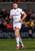 3 January 2020; Jacob Stockdale of Ulster during the Guinness PRO14 Round 10 match between Ulster and Munster at Kingspan Stadium in Belfast. Photo by Harry Murphy/Sportsfile