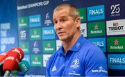 6 January 2020; Senior coach Stuart Lancaster during a Leinster Rugby Press Conference at Leinster Rugby Headquarters in UCD, Dublin. Photo by Harry Murphy/Sportsfile