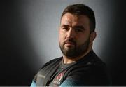 6 January 2020; Marty Moore poses for a portrait following an Ulster Rugby press conference at Kingspan Stadium in Belfast. Photo by Oliver McVeigh/Sportsfile