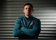 6 January 2020; Nick Timoney poses for a portrait following an Ulster Rugby press conference at Kingspan Stadium in Belfast. Photo by Oliver McVeigh/Sportsfile