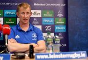 10 January 2020; Head coach Leo Cullen during a Leinster Rugby press conference at Leinster Rugby Headquarters in UCD, Dublin. Photo by Harry Murphy/Sportsfile