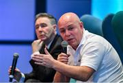 11 January 2020; Derek McGrath, Sky Sports Ambassador, Former Waterford Senior Hurling manager, speaking at the GAA Games Development Conference, in partnership with Sky Sports, which took place in Croke Park on Friday and Saturday. A record attendance of over 800 delegates were present to see over 30 speakers from the world of Gaelic games, sport and education. Photo by Seb Daly/Sportsfile