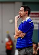 11 January 2020; LYIT Donegal coach Niall McDermott during the Hula Hoops Men's Presidents' Cup Semi-Final match between LYIT Donegal and Tradehouse Central Ballincollig at Parochial Hall in Cork. Photo by Sam Barnes/Sportsfile