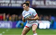 11 January 2020; Jacob Stockdale of Ulster during the Heineken Champions Cup Pool 3 Round 5 match between ASM Clermont Auvergne and Ulster at Stade Marcel-Michelin in Clermont-Ferrand, France. Photo by John Dickson/Sportsfile
