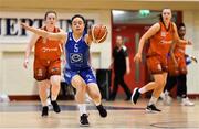 11 January 2020; Lesley-Ann Wilkinson of Ambassador UCC Glanmire during the Hula Hoops Women's Paudie O'Connor National Cup Semi-Final match between Ambassador UCC Glanmire and Pyrobel Killester at Neptune Stadium in Cork. Photo by Brendan Moran/Sportsfile