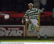 28 October 2003; Glen Fitzpatrick, Shamrock Rovers. eircom League Premier Division. Shelbourne v Shamrock Rovers. Tolka Park, Dublin. Picture credit; David Maher / SPORTSFILE *EDI*