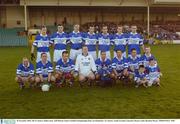 30 November 2003; The St. Senan's, Kilkee team. AIB Munster Senior Football Championship Final, An Ghaeltacht v St. Senan's, Gaelic Grounds, Limerick. Picture credit; Brendan Moran / SPORTSFILE *EDI*