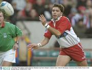 6 December 2003; Dimitri Yachvili, Biarritz. Heineken Cup, Pool 3, Round 1, Leinster Lions v Biarritz Olympique, Lansdowne Road, Dublin. Picture credit; Brendan Moran / SPORTSFILE *EDI*