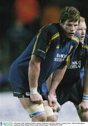 6 December 2003; Malcolm O'Kelly, Leinster. Heineken Cup, Pool 3, Round 1, Leinster Lions v Biarritz Olympique, Lansdowne Road, Dublin. Picture credit; Damien Eagers / SPORTSFILE *EDI*