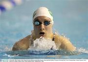 12 December 2003; Ireland's Claire Hogan in action during her heat of the Women's 100m Individual Medley. European Swimming Short Course Championships, National Aquatic Centre, Abbotstown, Dublin, Ireland. Picture credit; Brendan Moran / SPORTSFILE *EDI*