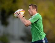 27 June 2013; Tommy Bowe, British & Irish Lions, during squad training ahead of their 2nd test match against Australia on Saturday. British & Irish Lions Tour 2013, Squad Training. Scotch College, Hawthorn, Melbourne, Australia. Picture credit: Stephen McCarthy / SPORTSFILE