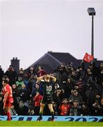 11 January 2020; Toulouse supporters celebrate as Connacht are held up on the try-line during the Heineken Champions Cup Pool 5 Round 5 match between Connacht and Toulouse at The Sportsground in Galway. Photo by David Fitzgerald/Sportsfile