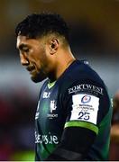 11 January 2020; Bundee Aki of Connacht following the Heineken Champions Cup Pool 5 Round 5 match between Connacht and Toulouse at The Sportsground in Galway. Photo by David Fitzgerald/Sportsfile