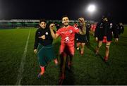 11 January 2020; Sofian Guitoune of Toulouse celebrates following the Heineken Champions Cup Pool 5 Round 5 match between Connacht and Toulouse at The Sportsground in Galway. Photo by David Fitzgerald/Sportsfile