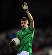 11 January 2020; Danny Neville of Limerick signals to take an advanced mark during the McGrath Cup Final match between Cork and Limerick at LIT Gaelic Grounds in Limerick. Photo by Piaras Ó Mídheach/Sportsfile