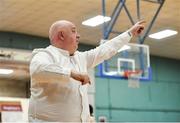 11 January 2020; IT Carlow coach Martin Conroy during the Hula Hoops Men's Presidents National Cup Semi-Final match between IT Carlow Basketball and Fr Mathews at Parochial Hall in Cork. Photo by Sam Barnes/Sportsfile