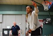 11 January 2020; UU Tigers coach Kollyns Scarbrough during the Hula Hoops U20 Women's National Cup Semi-Finall match between Templeogue BC and UU Tigers at Parochial Hall in Cork. Photo by Sam Barnes/Sportsfile