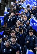 12 January 2020; Devin Toner of Leinster arrives ahead of the Heineken Champions Cup Pool 1 Round 5 match between Leinster and Lyon at the RDS Arena in Dublin. Photo by Ramsey Cardy/Sportsfile