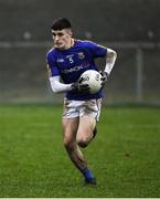 11 January 2020; Iarla O'Sullivan of Longford during the O'Byrne Cup Semi-Final match between Longford and Dublin at Glennon Brothers Pearse Park in Longford. Photo by Ray McManus/Sportsfile