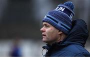 11 January 2020; Dublin manager Dessie Farrell during the O'Byrne Cup Semi-Final match between Longford and Dublin at Glennon Brothers Pearse Park in Longford. Photo by Ray McManus/Sportsfile