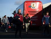12 January 2020; Galway manager Shane O'Neill arrives prior to the Walsh Cup Semi-Final match between Dublin and Galway at Parnell Park in Dublin. Photo by Harry Murphy/Sportsfile
