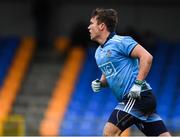 11 January 2020; Niall O'Callaghan of Dublin, after scoring his side's third goal, during the O'Byrne Cup Semi-Final match between Longford and Dublin at Glennon Brothers Pearse Park in Longford. Photo by Ray McManus/Sportsfile