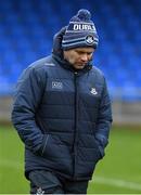 11 January 2020; Dublin manager Dessie Farrell before the O'Byrne Cup Semi-Final match between Longford and Dublin at Glennon Brothers Pearse Park in Longford. Photo by Ray McManus/Sportsfile