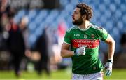 12 January 2020; Tom Parsons of Mayo warms-up before the FBD League Semi-Final match between Mayo and Galway at Elverys MacHale Park in Castlebar, Mayo. Photo by Piaras Ó Mídheach/Sportsfile