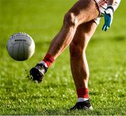 12 January 2020; Tom Parsons of Mayo warms-up before the FBD League Semi-Final match between Mayo and Galway at Elverys MacHale Park in Castlebar, Mayo. Photo by Piaras Ó Mídheach/Sportsfile