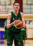 12 January 2020; James Connaire of Moycullen during the Hula Hoops U20 Men's National Cup Semi-Final between Moycullen BC and Templeogue BC at Neptune Stadium in Cork. Photo by Brendan Moran/Sportsfile