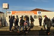 12 January 2020; A general view of the ticket office before the Bank of Ireland Dr McKenna Cup Semi-Final match between Tyrone and Down at the Athletic Grounds in Armagh. Photo by Oliver McVeigh/Sportsfile