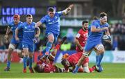 12 January 2020; Max Deegan of Leinster during the Heineken Champions Cup Pool 1 Round 5 match between Leinster and Lyon at the RDS Arena in Dublin. Photo by Ramsey Cardy/Sportsfile