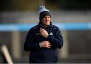 12 January 2020; Dublin manager Mattie Kenny during the Walsh Cup Semi-Final match between Dublin and Galway at Parnell Park in Dublin. Photo by Harry Murphy/Sportsfile