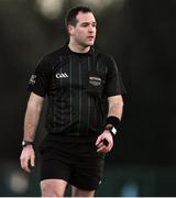 12 January 2020; Referee Martin McNally during the Sigerson Cup Round 1 between UCD and UU Jordanstown at UCD Billings Park in Belfield, Dublin. Photo by Ben McShane/Sportsfile