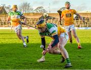 12 January 2020; Kevin Dunne of Offaly in action during the Kehoe Cup Final match between Antrim and Offaly at Páirc Tailteann in Navan, Meath. Photo by Philip Fitzpatrick/Sportsfile