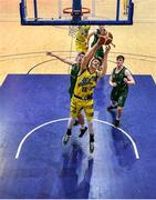 12 January 2020; David Martin of UCD Marian in action against Shane Buggie of Portlaoise Panthers during the Hula Hoops U20 Men's National Cup Semi-Final between UCD Marian and Portlaoise Panthers at Neptune Stadium in Cork. Photo by Brendan Moran/Sportsfile