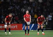 12 January 2020; Munster players, from left, Mike Haley, JJ Hanrahan and Conor Murray during the Heineken Champions Cup Pool 4 Round 5 match between Racing 92 and Munster at Paris La Defence Arena in Paris, France. Photo by Seb Daly/Sportsfile