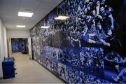 12 January 2020; A general view of the players tunnel at the Heineken Champions Cup Pool 1 Round 5 match between Leinster and Lyon at the RDS Arena in Dublin. Photo by Ramsey Cardy/Sportsfile