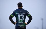 11 January 2020; Bundee Aki of Connacht during the Heineken Champions Cup Pool 5 Round 5 match between Connacht and Toulouse at The Sportsground in Galway. Photo by David Fitzgerald/Sportsfile