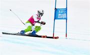 13 January 2020; Matt Ryan of Team Ireland competing in the Alpine Skiing, Men's Giant Slalom during day 4 of the Winter Youth Olympic Games in Les Diablerets, Switzerland. Photo by Eóin Noonan/Sportsfile