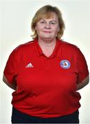 11 January 2020; Griffith College Templeogue manager Fiona Robinson during a squad portrait session at Neptune Stadium in Cork. Photo by Brendan Moran/Sportsfile