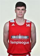 11 January 2020; Matthew Harper of Griffith College Templeogue during a squad portrait session at Neptune Stadium in Cork. Photo by Brendan Moran/Sportsfile
