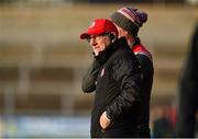 12 January 2020; Tyrone Manager Mickey Harte during the Bank of Ireland Dr McKenna Cup Semi-Final match between Tyrone and Down at the Athletic Grounds in Armagh. Photo by Oliver McVeigh/Sportsfile