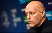 14 January 2020; Backs coach Felipe Contepomi during a Leinster Rugby press conference at Leinster Rugby Headquarters in UCD, Dublin. Photo by Harry Murphy/Sportsfile