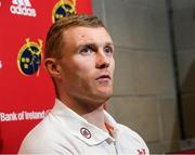 14 January 2020; Keith Earls during a Munster Rugby press conference at University of Limerick in Limerick. Photo by Matt Browne/Sportsfile