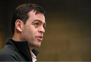 14 January 2020; Munster head coach Johann van Graan during a Munster Rugby press conference at University of Limerick in Limerick. Photo by Matt Browne/Sportsfile