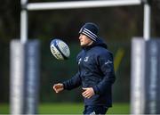 14 January 2020; Jordan Larmour during a Leinster Rugby squad training session at Leinster Rugby Headquarters in UCD, Dublin. Photo by Harry Murphy/Sportsfile