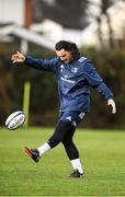 14 January 2020; James Lowe during a Leinster Rugby squad training session at Leinster Rugby Headquarters in UCD, Dublin. Photo by Harry Murphy/Sportsfile
